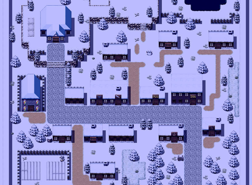 町の地図